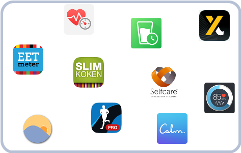 Top tien apps voor je gezondheid